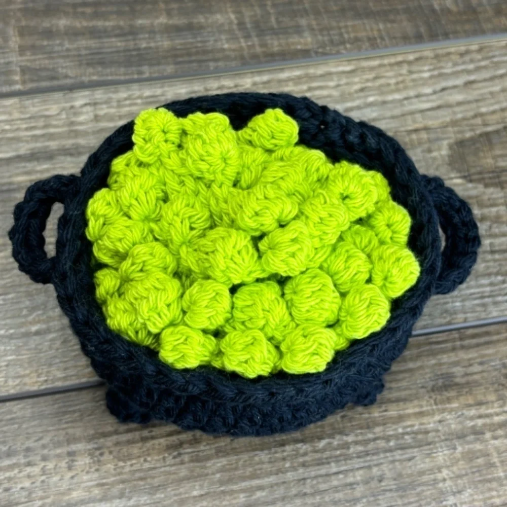 Hand Crafted halloween cauldron